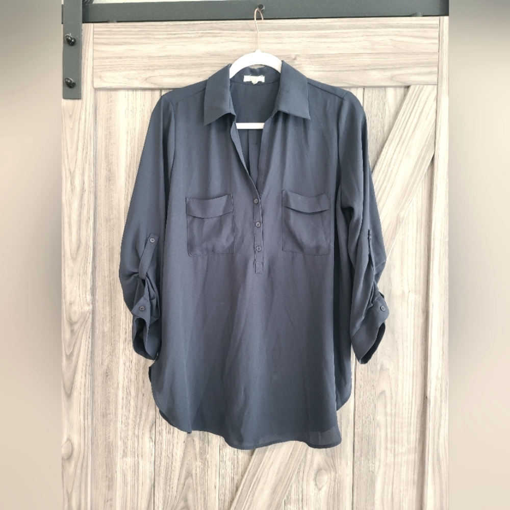 PLEIONE long sleeve blouse